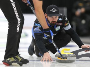 Reid Carruthers is aiming for a three-peat at the Manitoba curling championship. (FILES)
