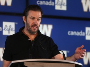 Winnipeg Blue Bombers general manager Kyle Walters