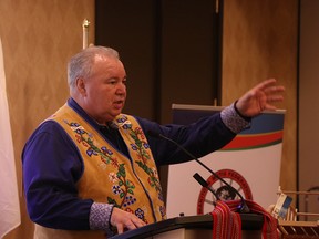 Manitoba Metis Federation President David Chartrand.
