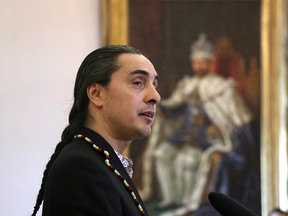 Arlen Dumas, the Assembly of Manitoba Chief's grand chief
