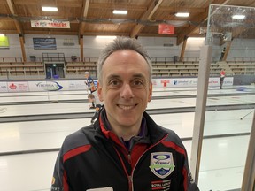 St. Vital’s Paul Scinocca and his club team will face top-ranked Mike McEwen today in the first game of the Manitoba men’s curling championship at Eric Coy Arena. (TED WYMAN/WINNIPEG SUN)