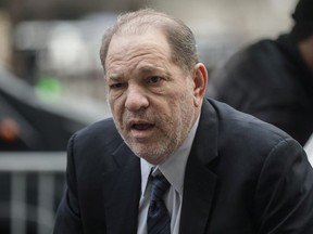 Harvey Weinstein arrives at New York Criminal Court in Manhattan, New York City, U.S., February 3, 2020.