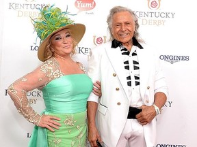 Musician Tanya Tucker (L) and executive Peter Nygard attend the 142nd Kentucky Derby at Churchill Downs on May 07, 2016, in Louisville, Kentucky. (Photo by Gustavo Caballero/Getty Images for Churchill Downs)