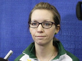 Team Northern Ontario skip Krista McCarville. (LOGAN CLOW//Postmedia Network files)