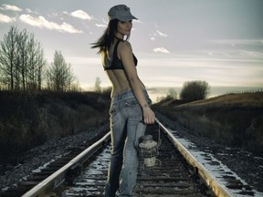 Former Canadian Pacific employee Stephanie Katelnikoff poses in this undated handout photo.