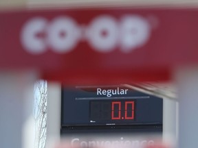 Red River Co-Op gas bars are running out of gas as a result of a labour dispute in Saskatchewan.