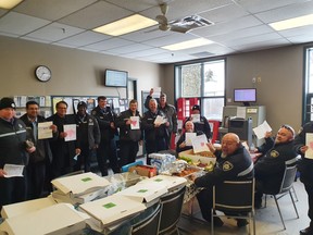 Luxton Elementary School Grade 4 to 6 students prepared Valentine's Day cards in memory of Winnipeg Transit bus driver Irvine Jubal Fraser who was stabbed to death as he finished his shift on Valentine's Day in 2017. The cards were delivered to the bus operators on Friday, Feb. 14, 2020 at the Winnipeg Transit North Garage.