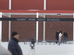 A teacher from Grant Park High School has been arrested and faces several charges related to at least one student. Chris Procaylo/Winnipeg Sun