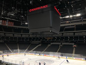 Playing in front of an empty arena? It's already a reality in San Jose and could be come the norm thanks to the coronavirus. Scott Billeck/Postmedia