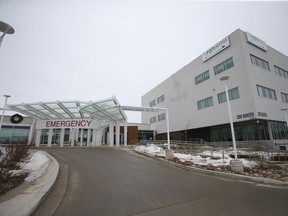 Visits to emergency rooms and urgent care facilities fell 11% in March. Grace Hospital is pictured. March 12/2020 Winnipeg Sun/Chris Procaylo/stf