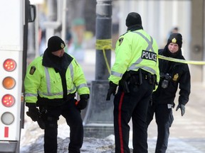 A traffic accident Friday morning involving a Winnipeg Transit bus close to Portage Avenue and Memorial Boulevard claimed the life of a female pedestrian.