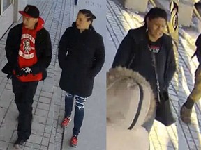 Winnipeg Police are asking for the public's assistance in tracking down four suspects in the robbery of a 23-year-old female University of Winnipeg student that occurred on Tuesday evening.