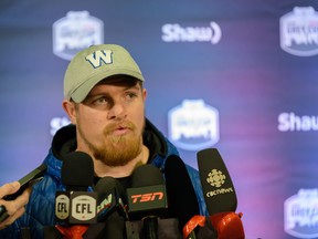 Winnipeg Blue Bombers Linebacker Adam Bighill says the pandemic has taught him a lot about life and what is important. Azin Ghaffari/Postmedia Calgary