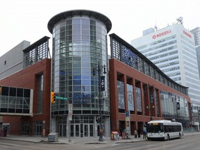 The arena that is home to the Winnipeg Jets and Manitoba Moose will be known as Canada Life Centre for the next 10 years.
