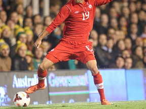 Stefan Cebara with the Canadian national team in 2013. (SUPPLIED PHOTO)