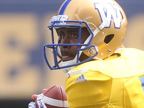 Quarterback Kevin Glenn during a Blue Bombers practice. Winnipeg Sun files