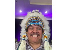 The chief of a First Nation in Manitoba says the community will go ahead with its annual powwow next month even if provincial public health orders continue to limit the size of public gatherings to 50 people. Lake Manitoba First Nation Chief Cornell McLean is seen in a handout photo.