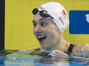 University of Manitoba swimmer Kelsey Wog was named the female athlete of the year in Canadian university sports on Thursday. The Canadian Press