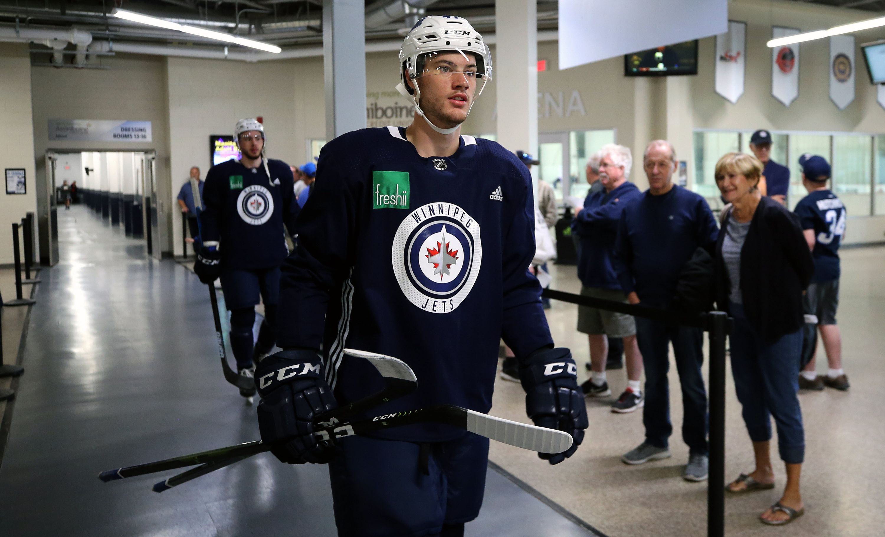 Jets sign Declan Chisholm to one-year, two-way contract