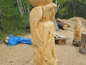 Manitoba woodcarver Rick Hall is creating a new pandemic-inspired carving to serve as an inspiration during COVID-19. Hall has been a woodcarver for 13 years and has decided to make a carving related to COVID-19 that features the seven sacred teachings.