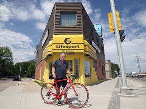 Walter Jozwiak, owner of Lifesport, poses for a photograph outside his Pembina Highway bicycle store on Wed., June 3, 2020. Kevin King/Winnipeg Sun/Postmedia Network