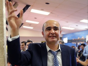 Nour Ali is seen during a celebration marking the first anniversary of the arrival of Syrian refugees, at the Freight House Community Centre on Ross Avenue in Winnipeg, on Saturday, Jan. 7, 2017. Ali is missing and his father dead after a boat capsized on Lake Winnipeg near Belair, Man., on Saturday.