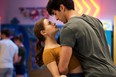 Joey King and Taylor Perez in a scene from Netflix's The Kissing Booth 2.