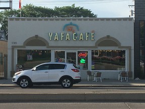 Yafa Cafe at 1785 Portage Avenue in Winnipeg.