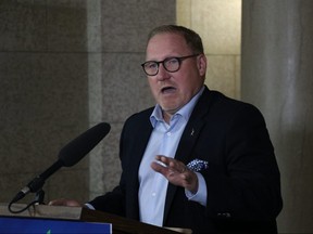 Manitoba Minister of Finance Scott Fielding.