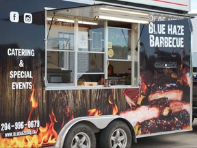 The Blue Haze Barbecue food truck
