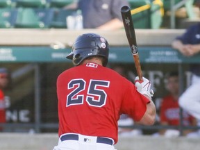 Logan Hill of the Winnipeg Goldeyes.