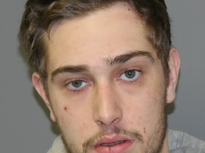 RCMP photo of Nicholas Ryan-MacKinnon, who is being sought by police after a stabbing death of an 32-year-old in Dauphin on Saturday.