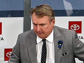 Dallas Stars interim head coach Rick Bowness.