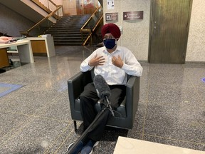 Harpreet Singh had his Transit Plus driving privileges suspended this spring after allegedly taking a small number of lunch and bathroom break. James Snell/Postmedia