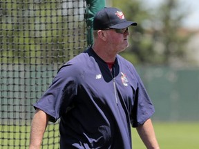 Winnipeg Goldeyes manager Rick Forney.