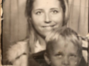 Kevin Klein and his mother Joanne in the 70s. A City Councillor representing Charleswood-Tuxedo-Westwood ward in Winnipeg, Klein's mother was killed by his stepfather who served seven years for murder.