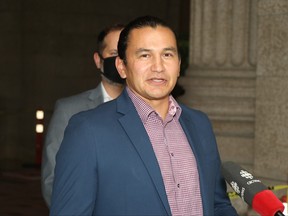 NDP Leader Wab Kinew.