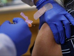 Pharmacies expect to have the flu shots available in the next couple of weeks.