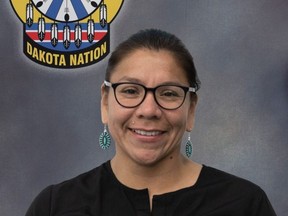 zJennifer Bone has been re-elected as chief of the Sioux Valley Dakota Nation, and will lead the community for another two year term. Website photo