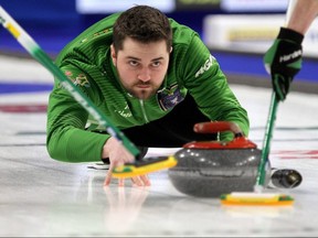 Team Saskatchewan Matt Dunstone says his plan is to “legitimately to move to Alberta.”