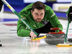 Team Saskatchewan Matt Dunstone says his plan is to “legitimately to move to Alberta.”