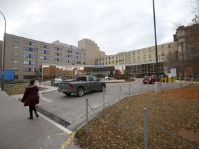 The St. Boniface Hospital, in Winnipeg. Saturday, October, 17, 2020.