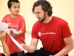 Lewis Archer, Program Manager at Save the Children Canada.