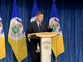 Winnipeg Mayor Brian Bowman said on Wednesday thereÕs room for improvement in the provinceÕs pandemic response.
James Snell/Winnipeg Sun