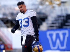 Blue Bombers’ star running back Andrew Harris is getting through the disappointment of a cancelled CFL season by keeping his mind occupied with things other than football.