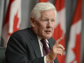 Bob Rae holds a press conference regarding his appointment as the next ambassador to the United Nations on Parliament Hill in Ottawa on Monday, July 6, 2020.