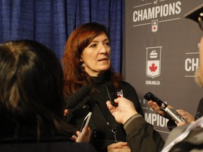 Curling Canada CEO Katherine Henderson.