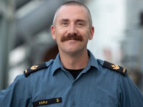 Canadian master sailor Duane Earle of Winnipeg is shown in a Royal Canadian Navy handout photo.