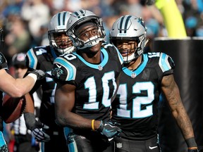 Carolina Panthers wide receivers Curtis Samuel #10 and D.J. Moore #12 could be facing team fines and possible league disciplinary action for their breach of COVID protocol.