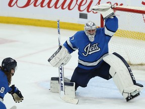 Winnipeg Jets goaltender Connor Hellebuyck is expected to get the call tonight against the Vancouver Canucks.